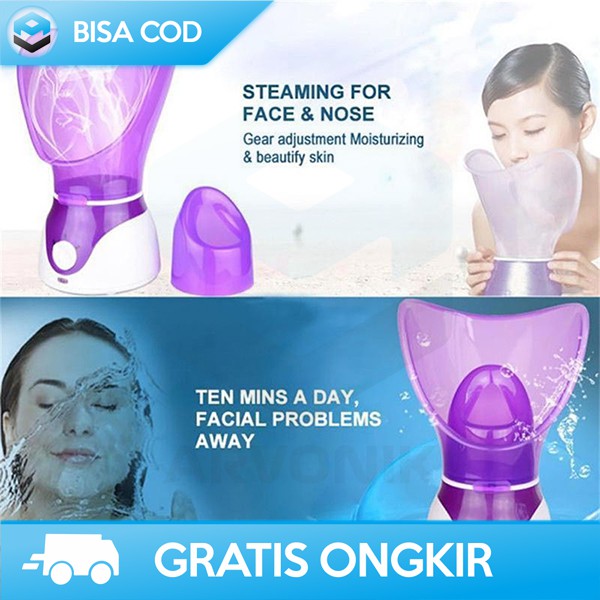 FACIAL STEAMER HUMIDIFIER BIUTTE.CO 618 ORIGINAL ALAT PERAWATAN WAJAH