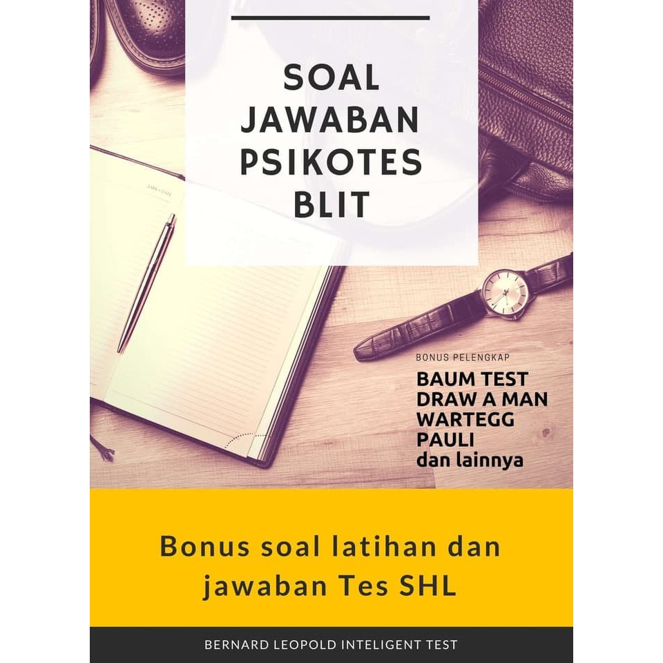 Contoh Soal Psikotes Shl - Contoh Soal Terbaru