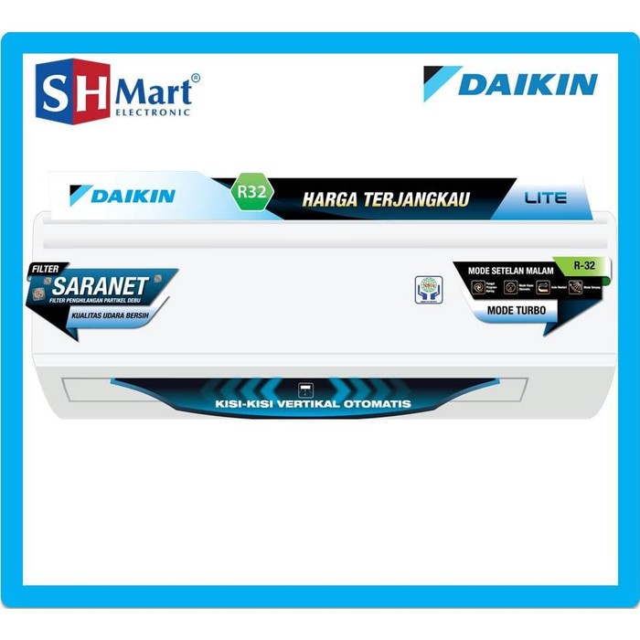 AC 1/2 PK Daikin MALAYSIA FTV-15CXV LOWVOLTAGE 380 WATT (MEDAN)