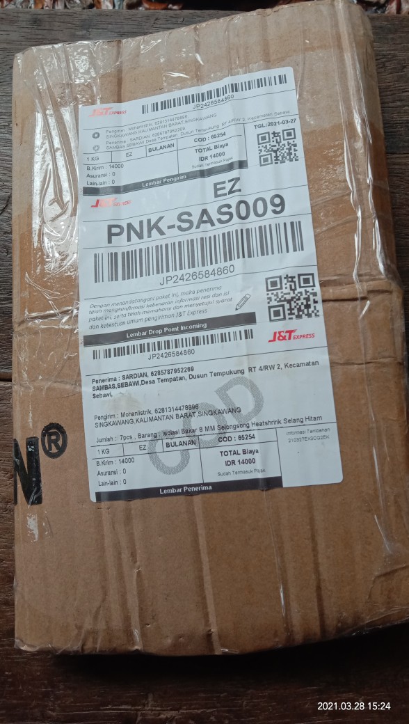 Isolasi Bakar 8 Mm Selongsong Heatshrink Selang Hitam Ecer 8mm Kabel Bakar Per 1 Meter