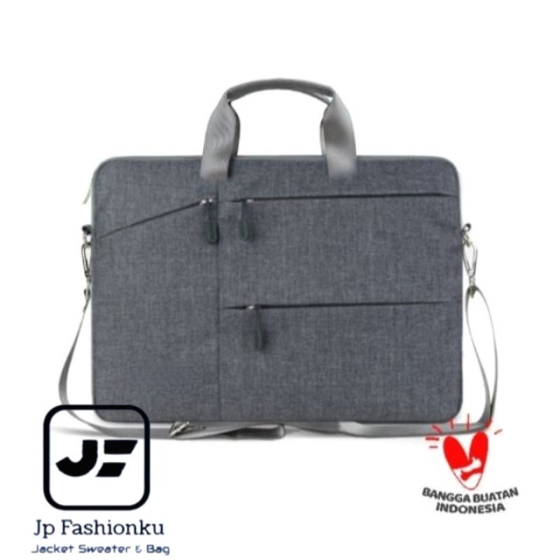 JPB Tas Laptop 14 Inch Selempang Atau Jinjing Serbaguna