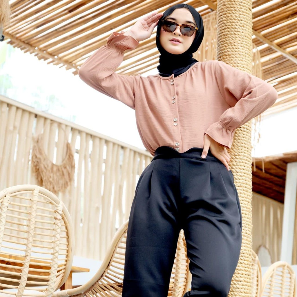 AGATHA PANTS / CELANA SCUBA / CELANA KERJA