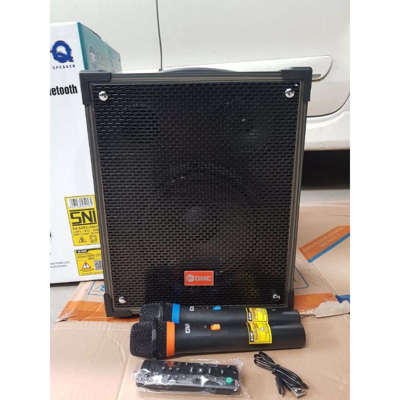 SPEAKER BLUETOOTH GMC 899Q + FREE MIC MIKROFON | TERMURAH ORI