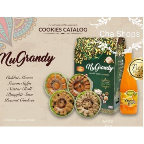 

MURAH..!!Nu grandy G402/Paket parcel kue/cookies lebaran