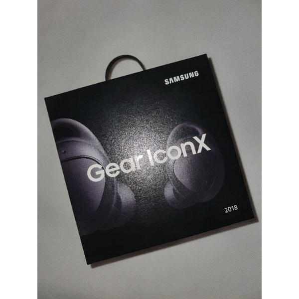 Samsung Gear IconX 2018 Bluetooth Ear Buds Wireless Hitam - Black Original Samsung