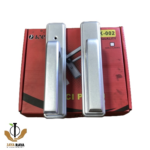 SLOT PINTU/KUNCI PINTU ALUMINIUM PREMIUM/NON CYLINDER/TANPA ANAK KUNCI/WELL UP