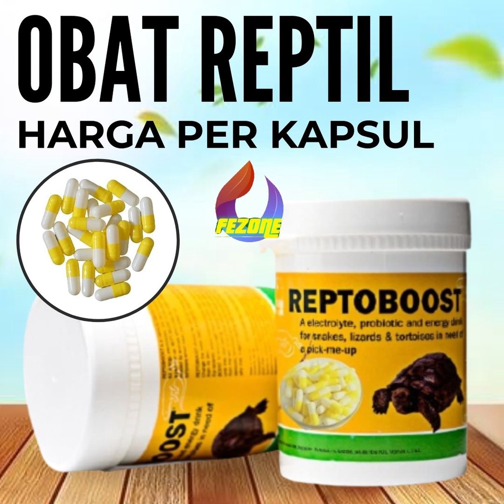 ECER OBAT REPTIL OBAT PILEK  PENAMBAH NAFSU MAKAN  ECERAN RETROBOOST