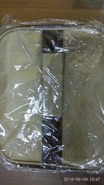 Tas Jaring Lunch Box / Bekal / Tempat Makan Aluminium Foil Premium