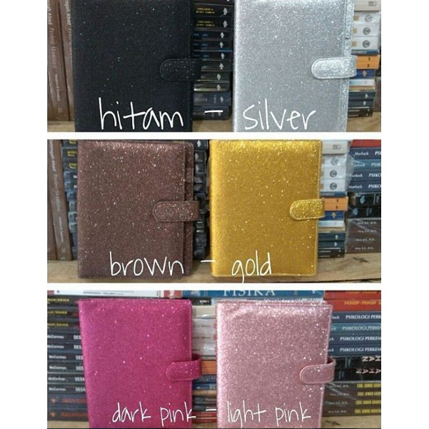 

Binder Glitter 26 Ring