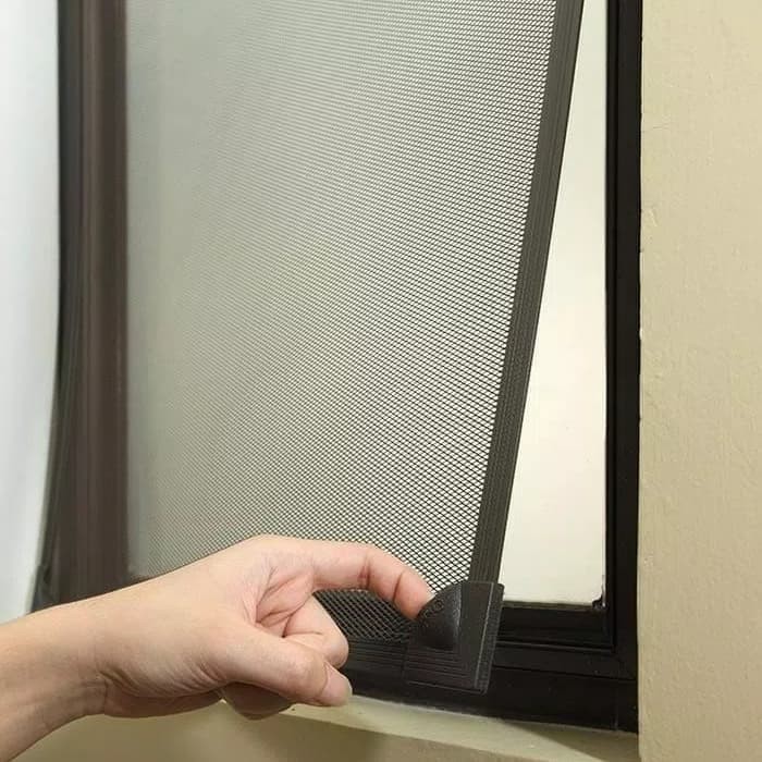 Kawat Nyamuk Alumunium List Magnet Custom Murah