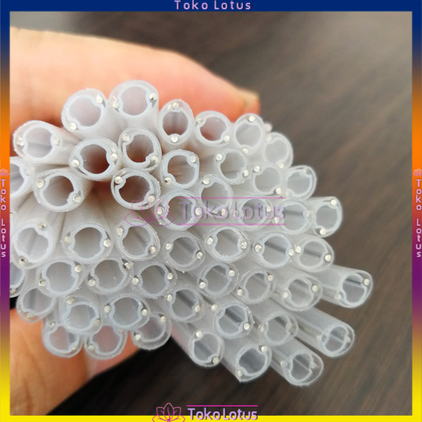 1 PACK Protector Protection Sleeve 2 Kawat Diameter Besar Fiber OpticPelindung sambungan fiber optik