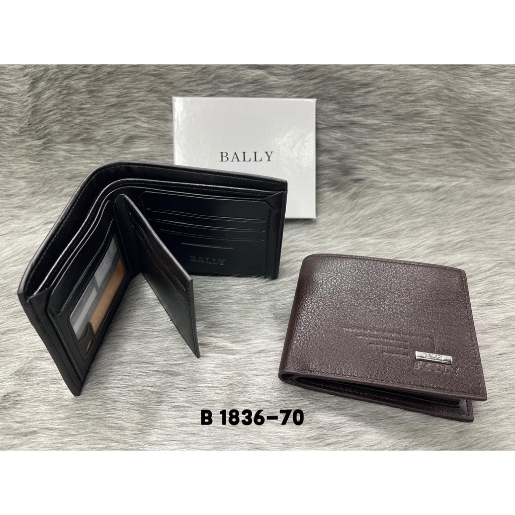 DOMPET LIPAT PRIA BAHAN KULIT IMPORT B 1836-70 / DOMPET LAKI-LAKI MODEL TERBARU