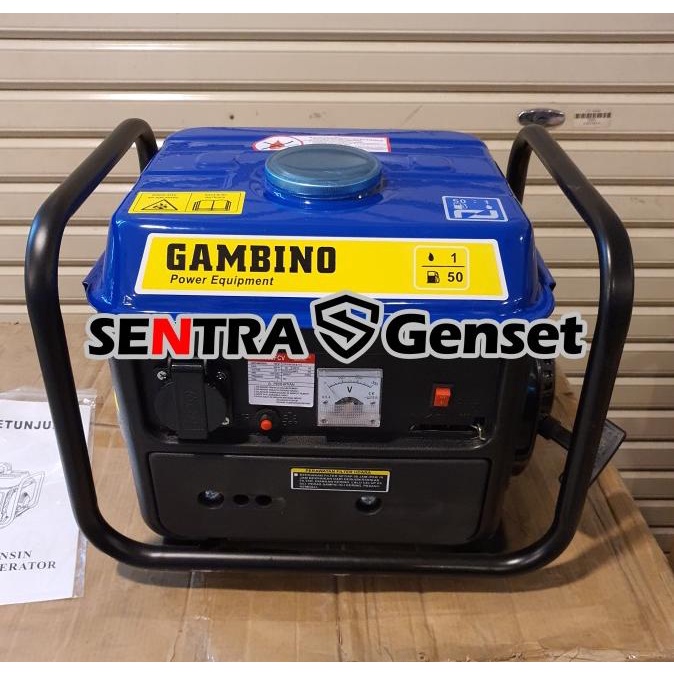 Genset 800 watt 1 kva Gambino EM1500 FCV terlaris