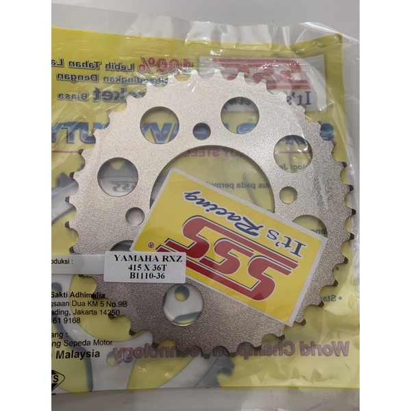 gir belakang  sss fizr jupiz Rx king 415 33/34/35/36/37/39 tipis