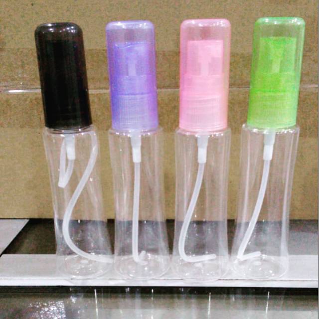 Botol Spray Parfum Hand Sanitizer - Plastik 40 ml Warna Campur