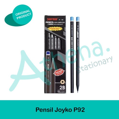 

Pensil Kayu JOYKO 2B P92 ( Kayu Hitam ) / Black Wood Pencil P92