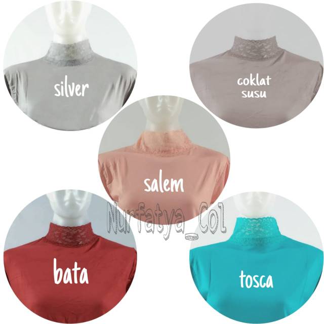 Manset Kaos Renda Bahan Rayon Super