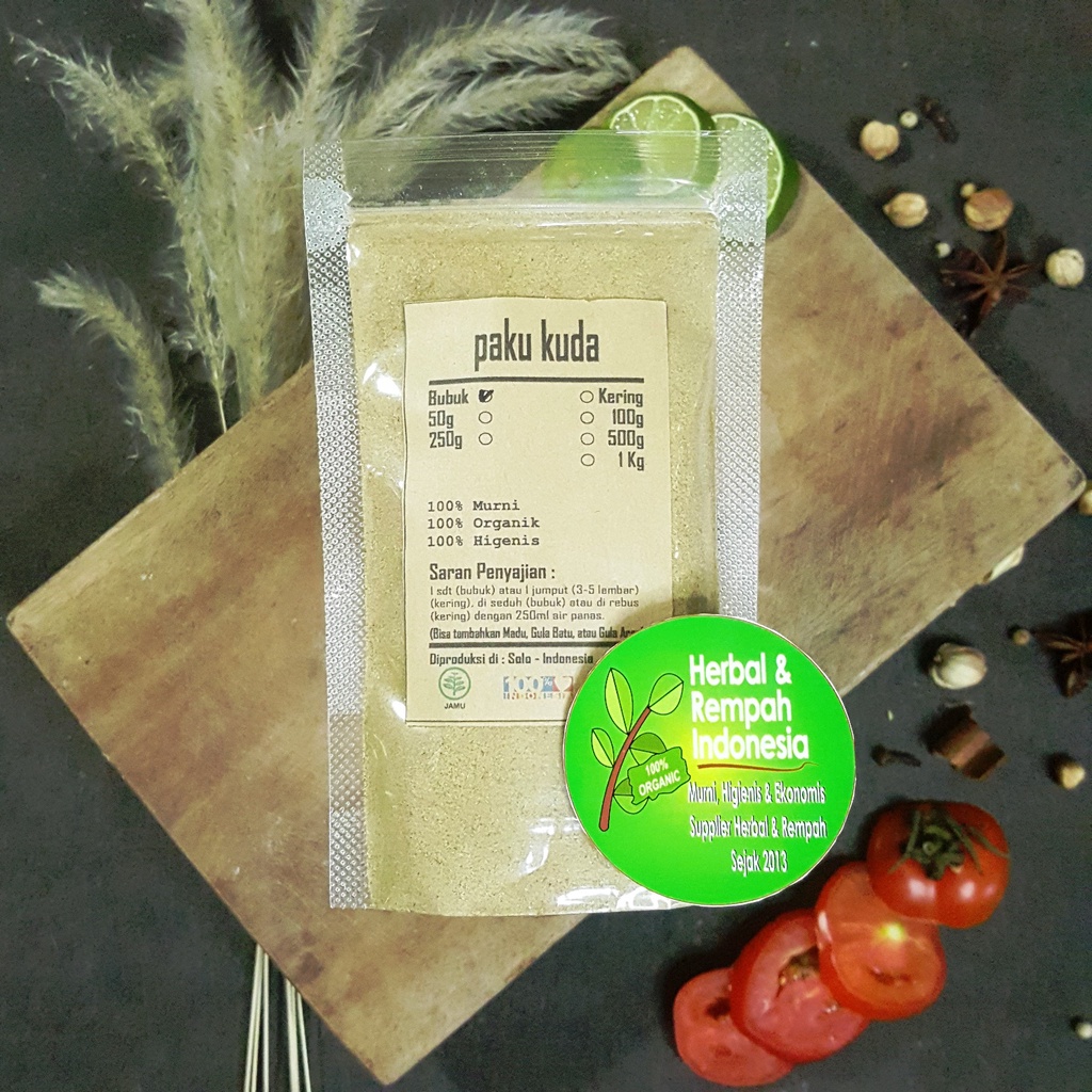 

Paku Kuda Bubuk - 50 GR / REMPAH / JSR / 100% MURNI
