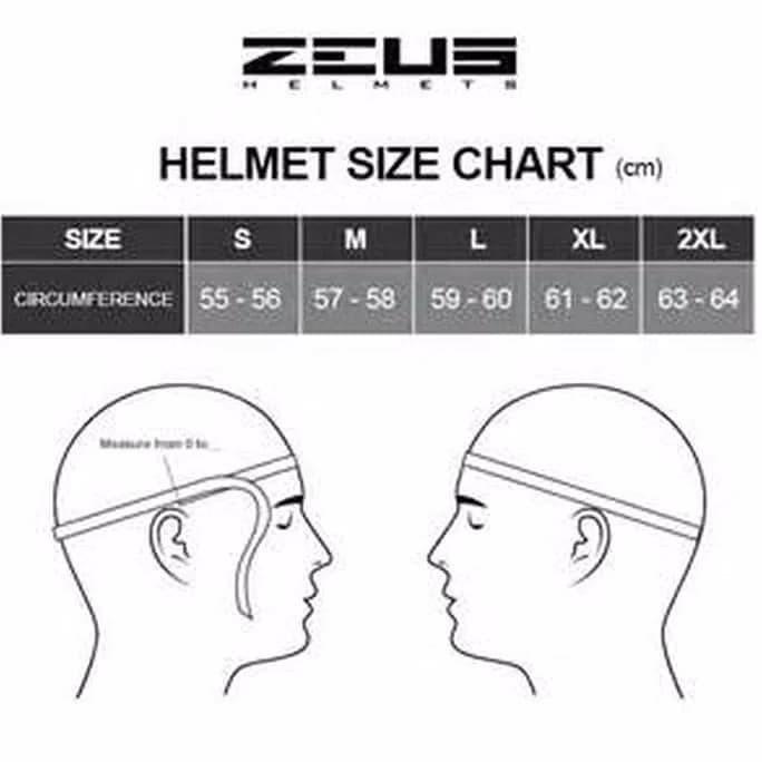 Helm Cross Zeus 951 Z951 Zs951 Graphick