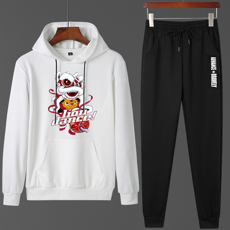 Setelan Hoodie dan Celana Pria /Padukan gaya casual dengan Celana Cargo dan Celana Panjang /Cocokkan