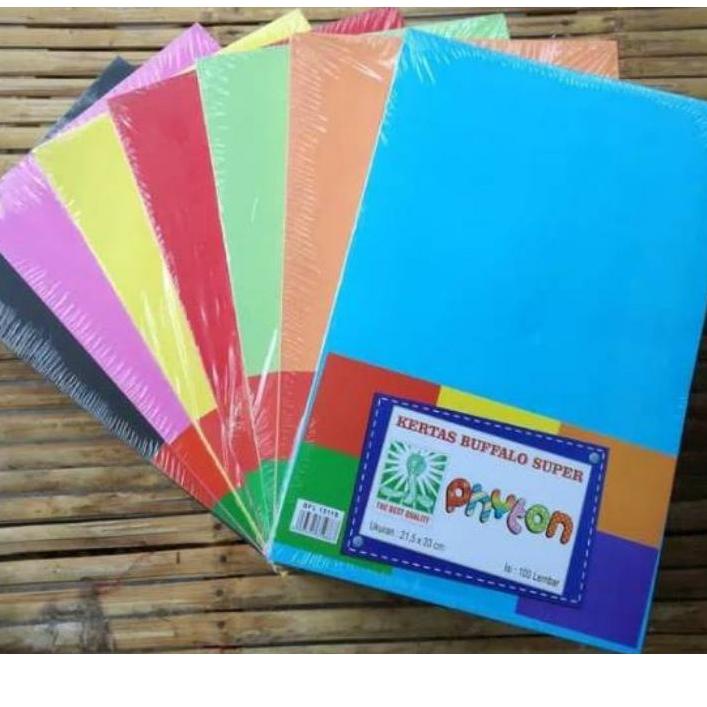 

Promo [ATK] - Kertas Buffalo PHYTON Polos F/100 - 1 Pak isi 100 Lembar HE44 →