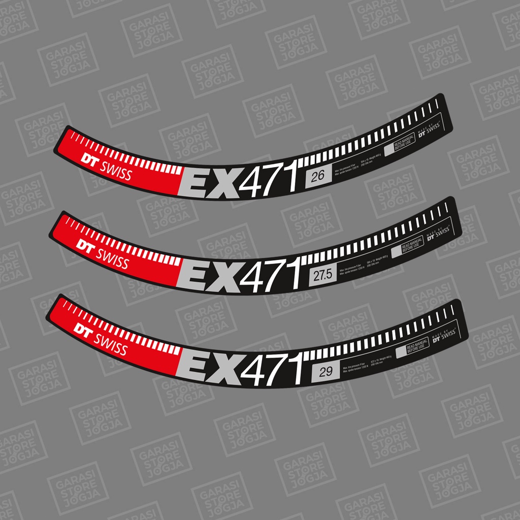 Decal Stiker DT Swiss EX471