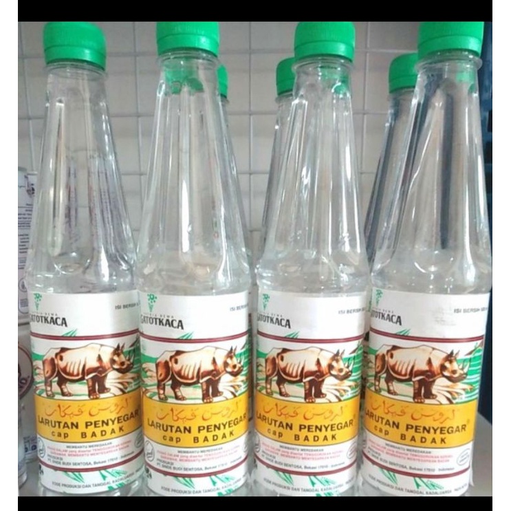 LARUTAN BADAK BOTOL KECIL DAN BESAR. SATU DUS