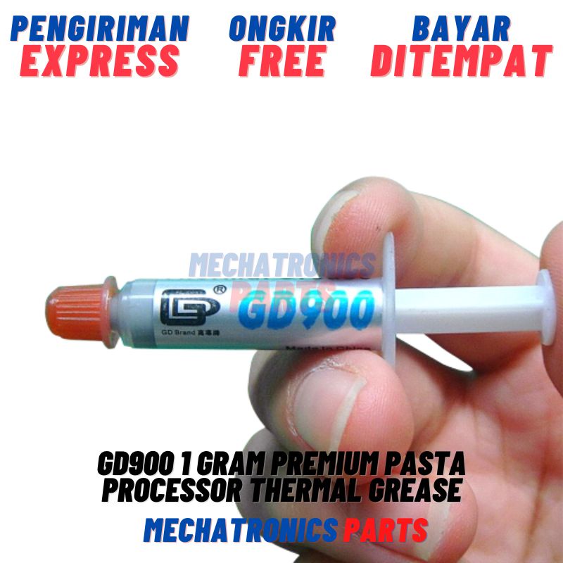 GD900 1gr 1gram Premium Pasta Processor Thermal Paste Grease Suntik Kecil