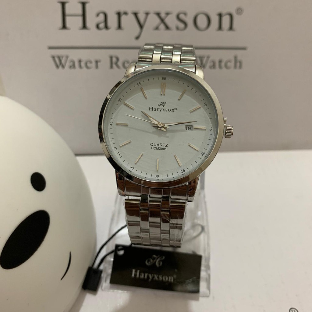 Jam Tangan Pria dan Wanita Haryxson Jam Tangan Mewah Jam Tangan Elegan Original Rantai Stainless