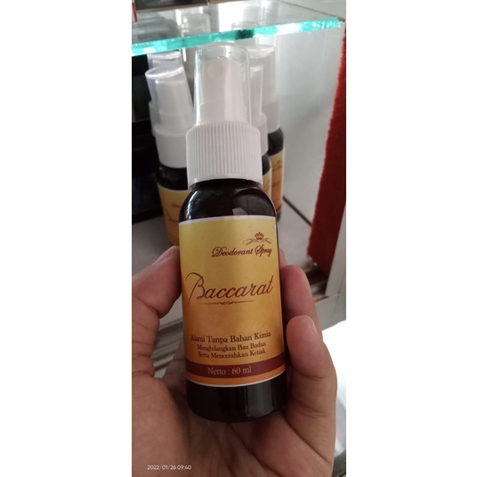 

deodorant spray