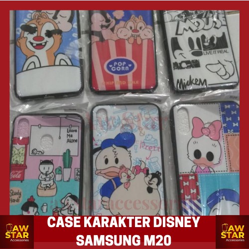 Case Karakter Disney Samsung M20 Bagus.