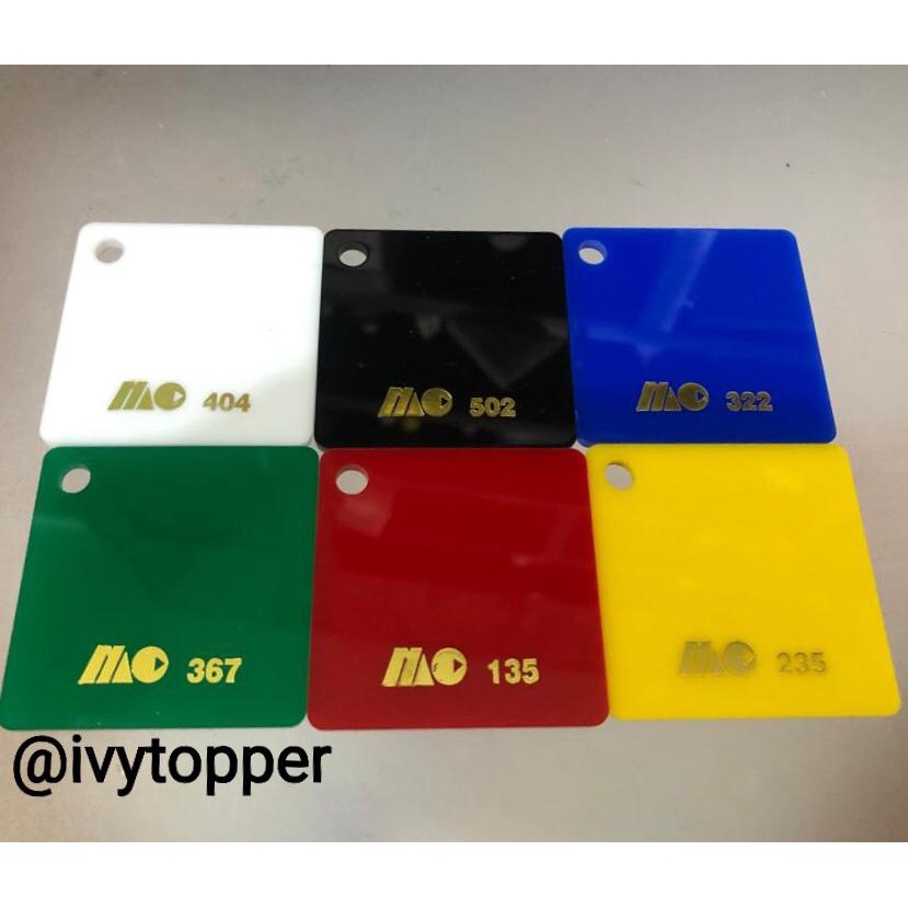 Acrylic Warna 5mm x 122 x 244 Cm Marga Cipta