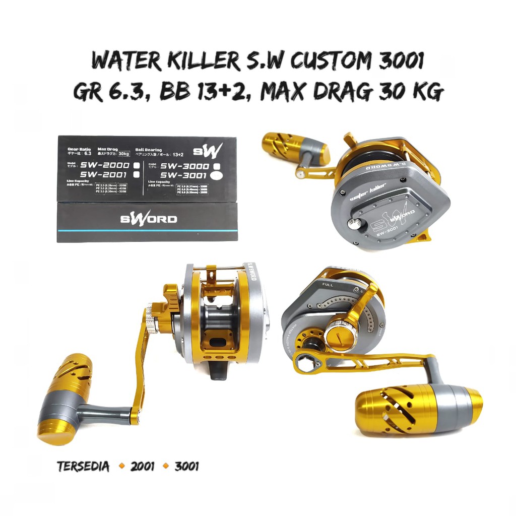 REEL WATER KILLER SW CUSTOM 3001