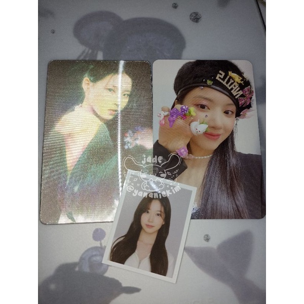 Photocard Lenticular Id Card Nmixx Blind Package Haewon Jiwoo Kyujin
