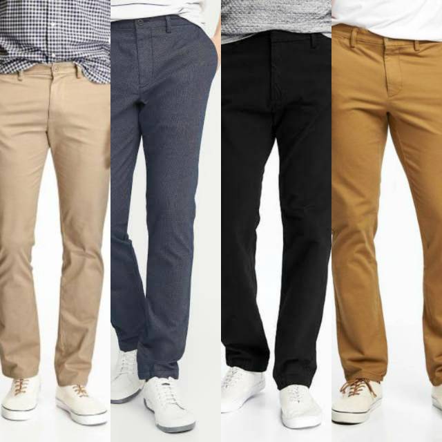  celana  old  navy  ultimate slim chino built in flex 100 