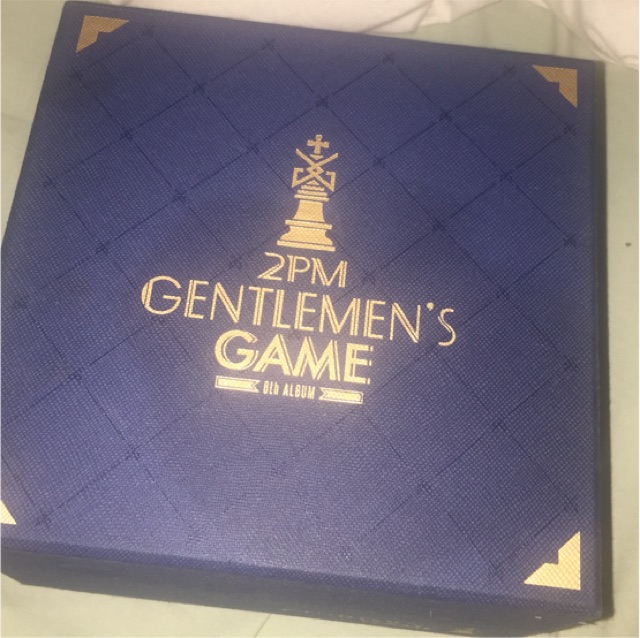 Album 2PM “Gentlemen’s Game” LIMITED EDITION