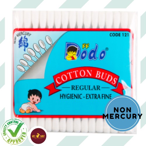 ❤️MISS RABBIT❤️COTTON BUDS DODO BIRU - DEWASA &amp; ANAK