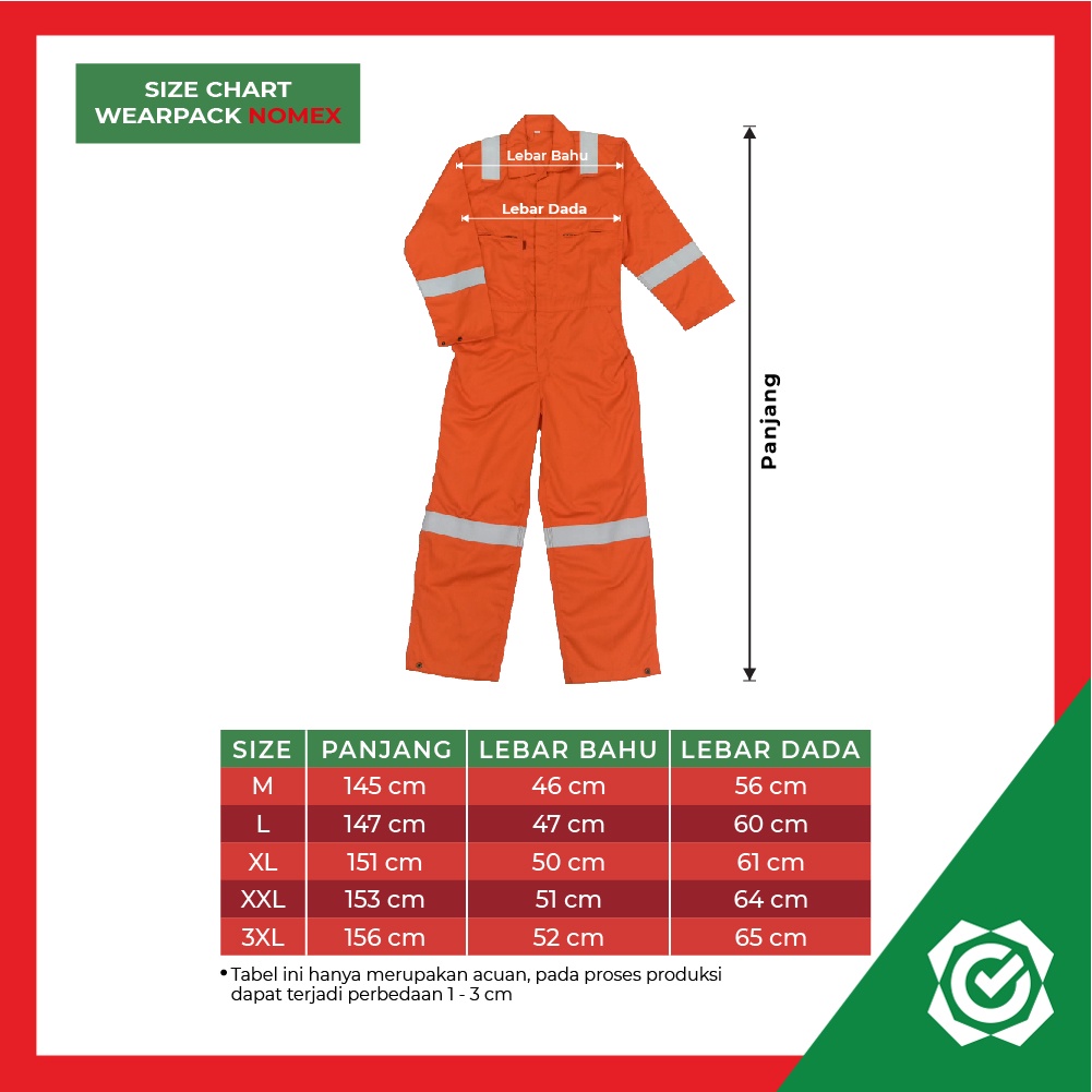 Wearpack Dupont Safety Coverall Anti Api Nomex Original 4 5 Oz