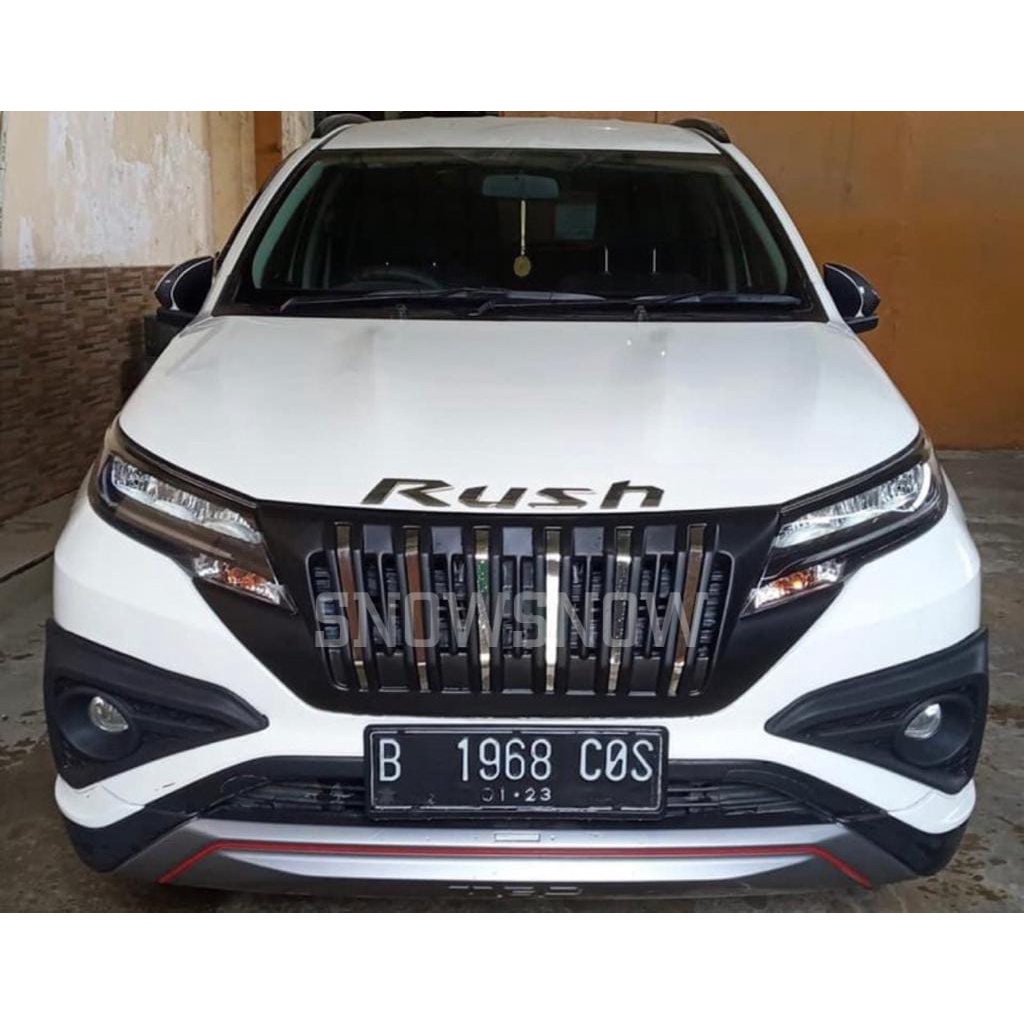 Grill Bumper Depan All New Rush Terios 2018 2021 2022 2023 GR SPORT Appolo Hitam