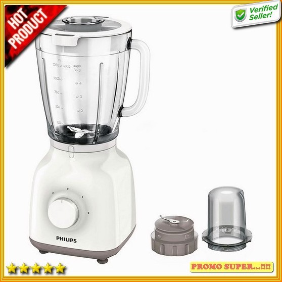 PHILIPS Blender Kaca 1.5 Liter - HR2106 R2930