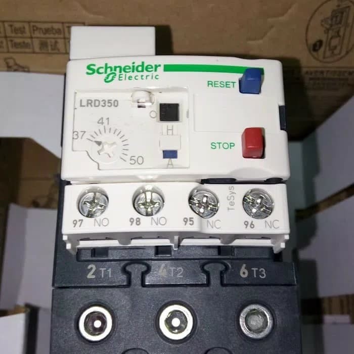 ORIGINAL! SCHNEIDER OVERLOAD LRD 350 (37-50 A) CL 10 A TESYS-921550