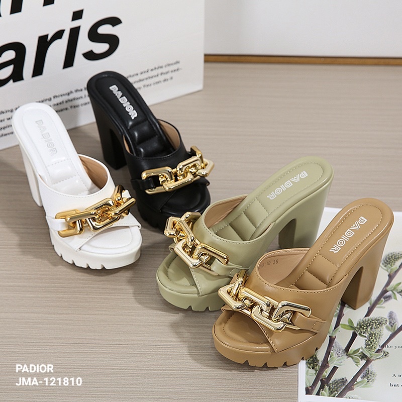 HIGH HEELS BLOCK PADIOR SHOES GS #JMA-121810