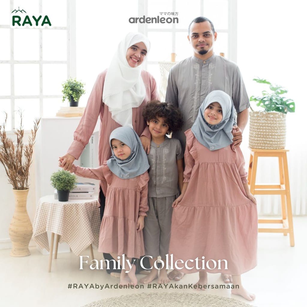 ARDENLEON | ARDEN  GIRL RUFFLE GAMIS RAYA COLLECTION