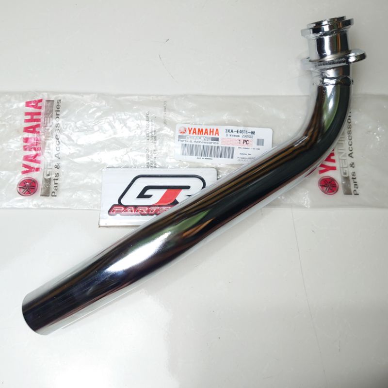 LEHER KNALPOT F1ZR ORI YGP FIZR FIZ F1Z R LEHERAN SAMBUNGAN MUFFLER EXHAUST