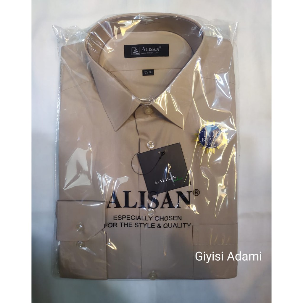 ALISAN MOKA | KEMEJA ALISAN | KEMEJA SLIMFIT LENGAN PANJANG | FORMAL / CASUAL