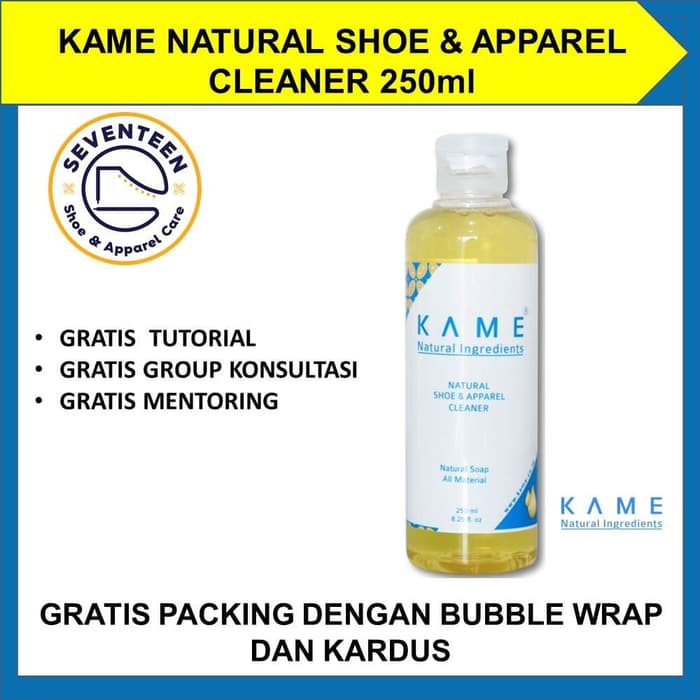 Cairan Shoe Cleaner Pembersih Sepatu Kame 250ml Premium