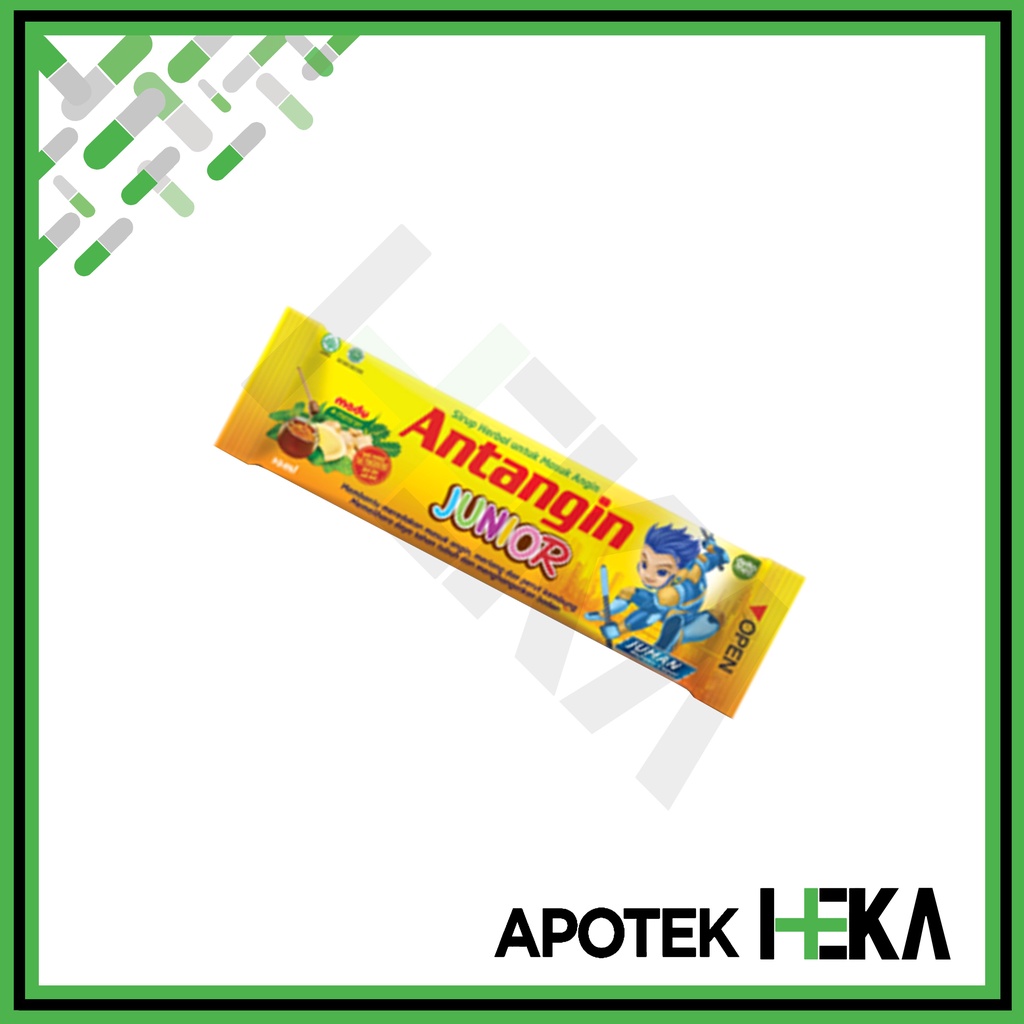 Antangin Junior Syrup Strip isi 1 - Sirup Masuk Angin Anak (SEMARANG)