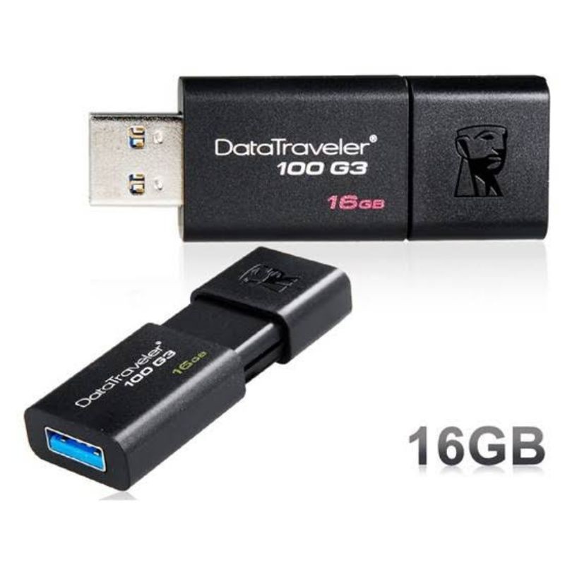 Flashdisk / Flash Drive Kingston 16GB Data traveler G4 USB 3.1/3.0/2.0 100% ORIGINAL