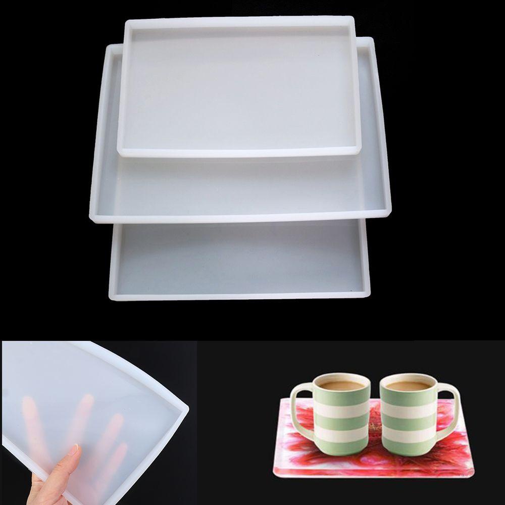 CHOOKYY Chookyy Epoxy Resin Casting Cetakan Cairan Seni Tanah Liat Alat Liontin Akik Coaster Cangkir Gila Membuat Perhiasan Cetakan