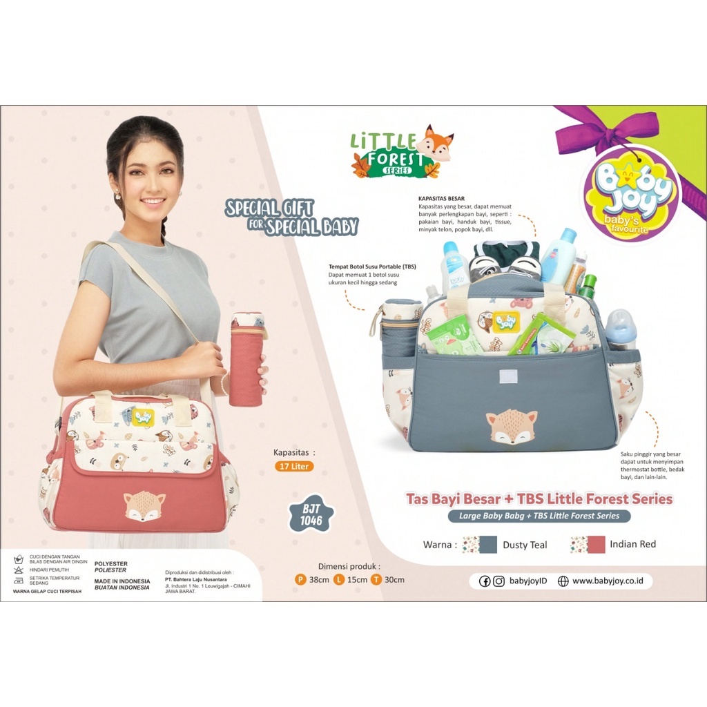 TAS Bayi Multifungsi Besar Baby Joy omiland